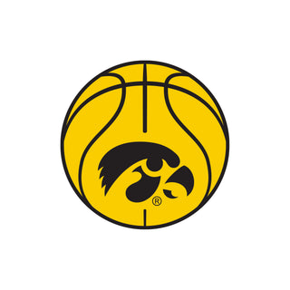 Iowa Basketball Outline EMB Dad Hat