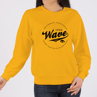 Iowa Wave Circle Crewneck