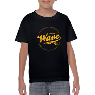 Iowa Wave Circle Youth T-Shirt