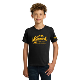 Iowa Wave Kinnick Home Youth T-Shirt - Black