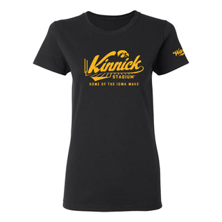 Iowa Wave Kinnick Home Womens T-Shirt - Black