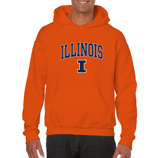 Illinois Arch Logo Hoodie