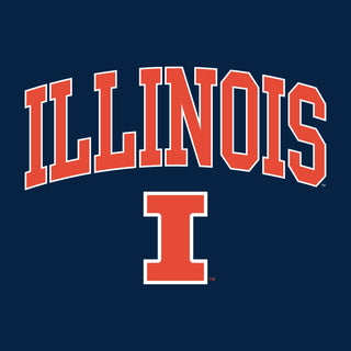 Illinois Arch Logo Tall Hoodie