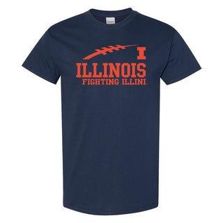 Illinois Football Horizon T Shirt