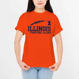 Illinois Football Horizon T Shirt