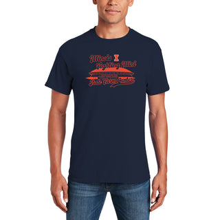 Illinois Fighting Illini Basketball State Farm Center T-Shirt - Navy