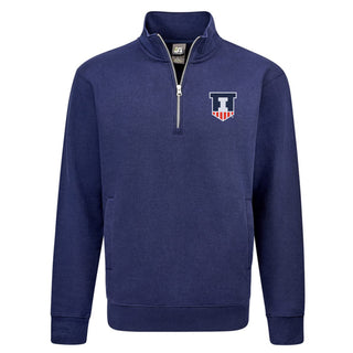 Illinois Badge Logo EMB BTB 1/4 Zip