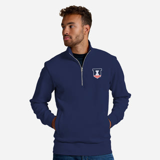 Illinois Badge Logo EMB BTB 1/4 Zip