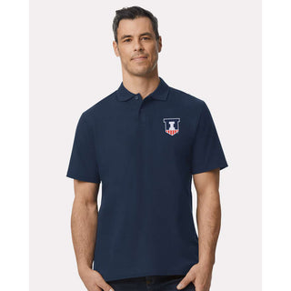 Illinois Badge Logo EMB Dryblend Jersey Polo