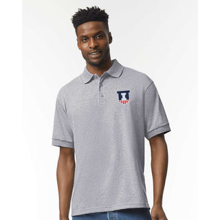 Illinois Badge Logo EMB Dryblend Jersey Polo