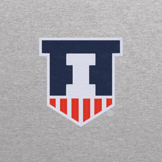 Illinois Badge Logo EMB Youth Dryblend Jersey Polo