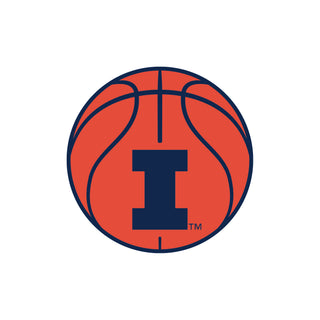 Illinois Basketball Outline EMB Dad Hat