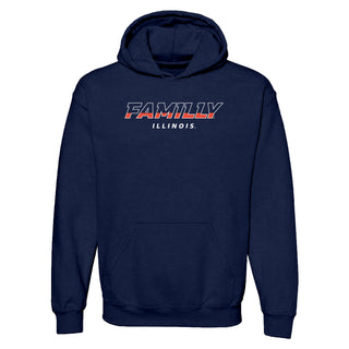 Illinois FAMILLY Hoodie - Navy