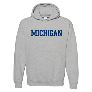 Michigan Basic Block Hoodie