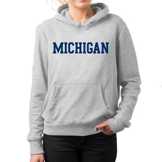 Michigan Basic Block Hoodie