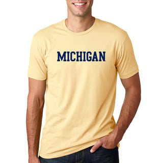 Michigan Basic Block NLA T-Shirt
