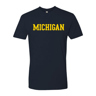 Michigan Basic Block NLA T-Shirt