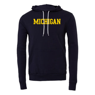 UGP Block Michigan Sponge Fleece Hoodie - Navy