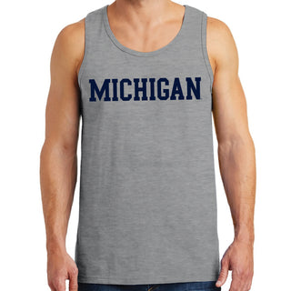 Michigan Basic Block Tank Top