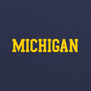 Michigan Basic Block NLA Triblend T-Shirt