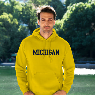 Michigan Basic Block Hoodie