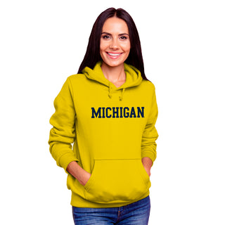 Michigan Basic Block Hoodie