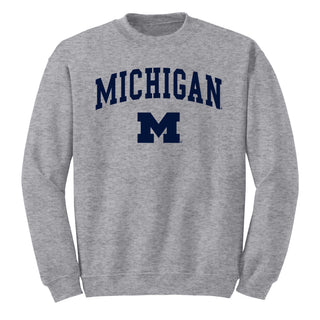 Michigan Arch Logo Crewneck