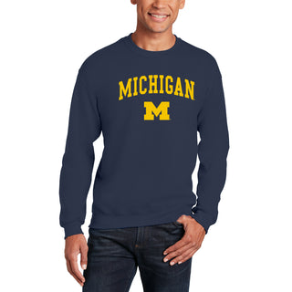Michigan Arch Logo Crewneck