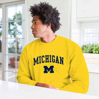 Michigan Arch Logo Crewneck