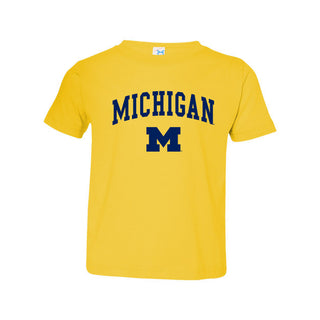 Michigan Arch Logo Toddler Fine Jersey T-Shirt