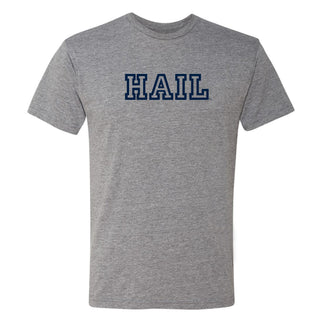 Michigan Hail Outline NLA Triblend T-Shirt - Premium Heather