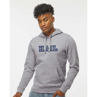 Michigan Hail Outline JA BTB Fleece Hoodie