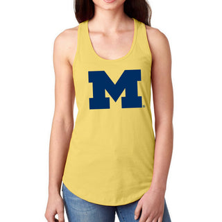Michigan Primary Logo Womens Racerback Tank