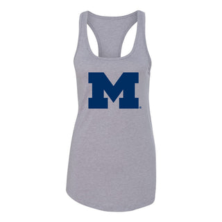 Michigan Primary Logo Womens Racerback Tank
