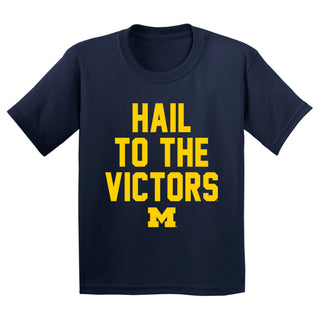 Michigan Wolverines Fight Song Sport Youth T-Shirt - Navy