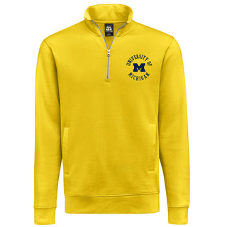 Michigan Old School Circle JA BTB 1/4 Zip