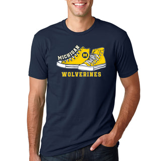 Michigan High Tops NLA T-Shirt - Midnight Navy