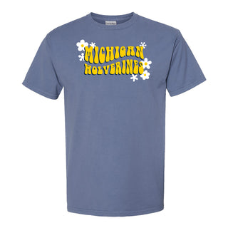 Michigan Groove On CW Garment-Dyed T-Shirt - Saltwater