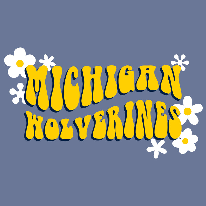 Michigan Groove On CW Garment-Dyed T-Shirt - Saltwater
