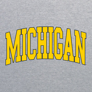 Michigan Wolverines Mega Arch Crewneck Sweatshirt