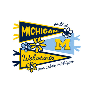 Michigan Cute Pennant NLA T-Shirt
