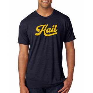 Michigan Hail Script NLA Triblend T-Shirt