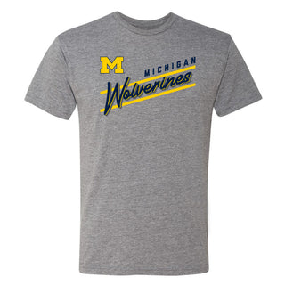 Michigan Rise Above NLA Triblend T-Shirt - Premium Heather