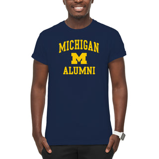 Michigan Arch Logo Alumni T-Shirt - Navy