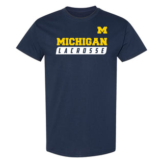 Michigan Lacrosse Slant T-Shirt