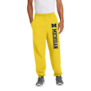 Michigan Logo Block JA BTB Sweatpants