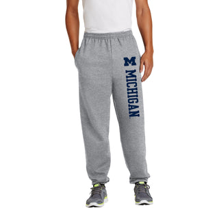 Michigan Logo Block JA BTB Sweatpants
