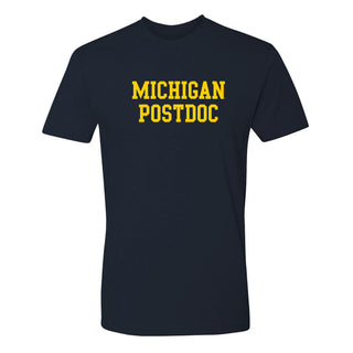Michigan Postdoc NLA T-Shirt - Midnight Navy
