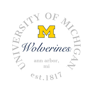 Michigan Roundabout Women’s Cropped Fleece Hoodie - White