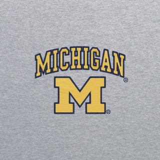 Michigan Arch Logo EMB Dryblend Jersey Polo